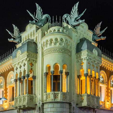 Casa de los Dragones, Ceuta, España