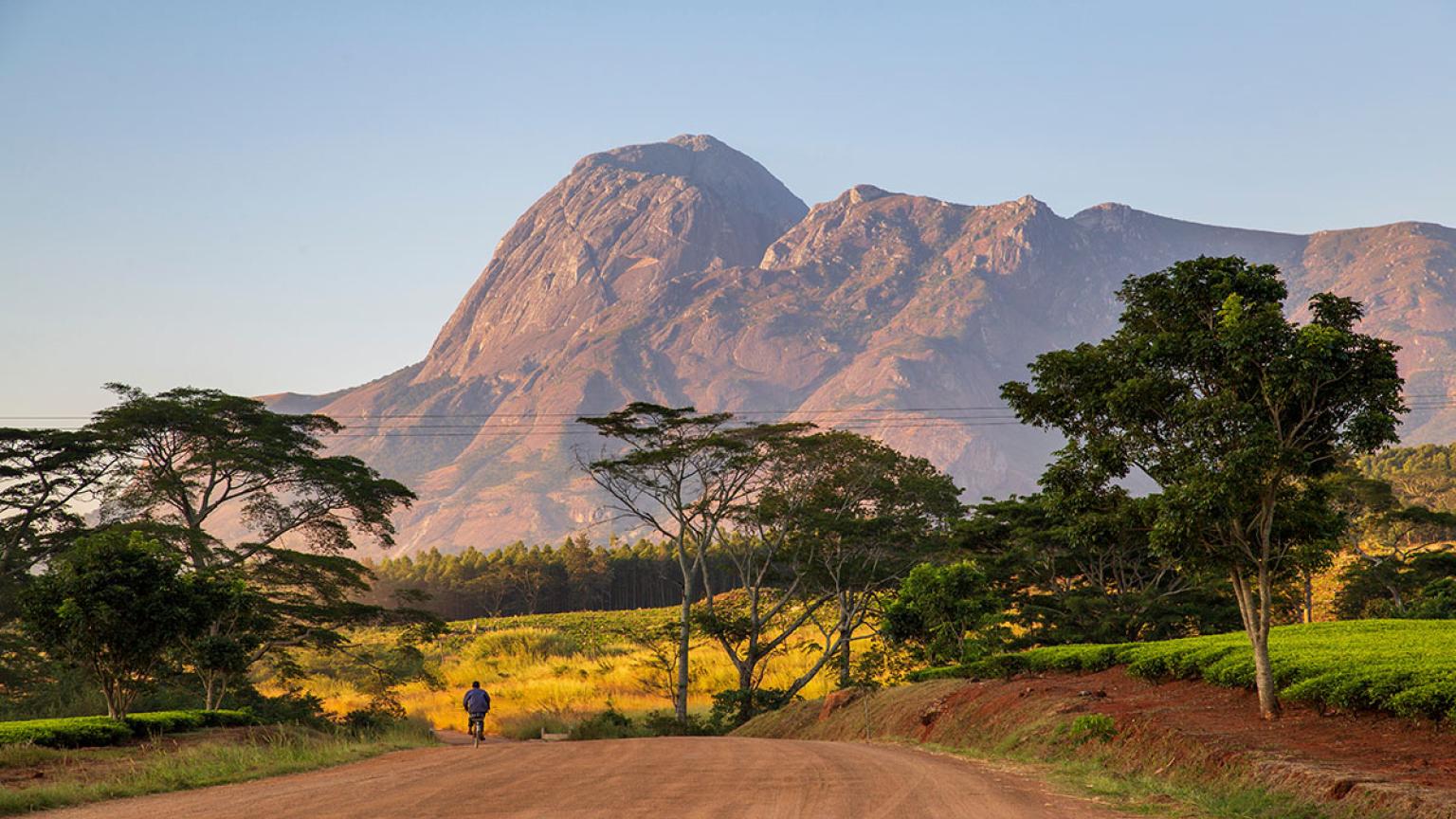 Macizo de Mulanje en Malaui