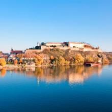 Novi Sad, castillo de Petrovaradin, Serbia.