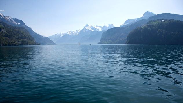Lago Uri desde Brunnen © Michael Theis - www.flickr.com/photos/huskyte/7147966341