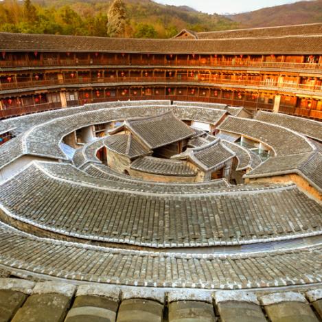 ‘Tǔlóu’ de Fújiàn, China