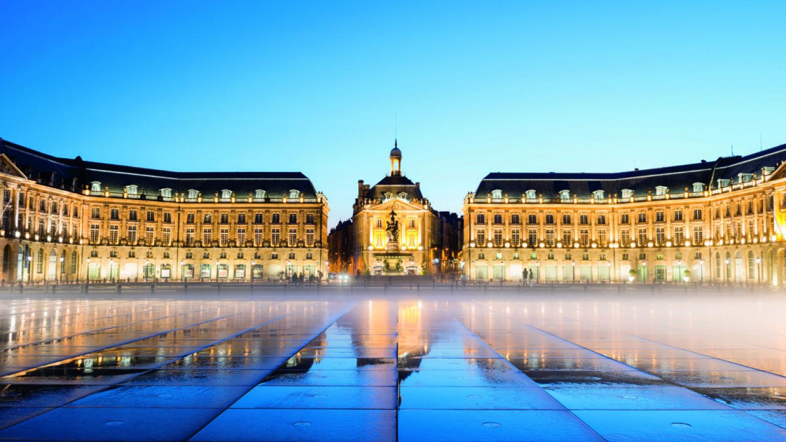 Place de la Bourse, Burdeos, Francia