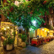 Trastévere, Roma, Italia