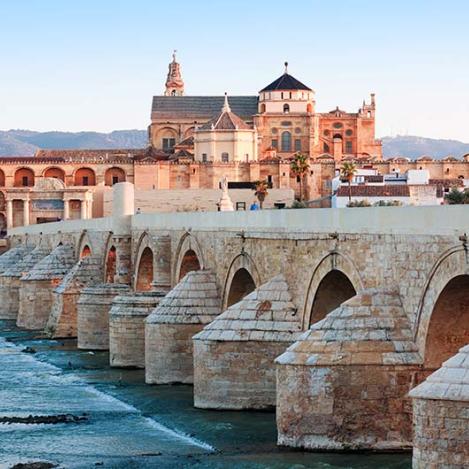 Puente Romano y su entorno, Córdoba, España