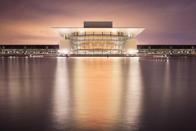 Edificio de la Ópera, Copenhague, Dinamarca © Mitja Schneehage / 500px