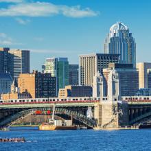 Tren en Boston, Estados Unidos