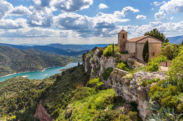 Siurana, Tarragona, pueblo del interior de Cataluña, España
