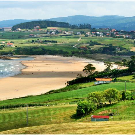 Playa de Oyambre, Cantabria, España
