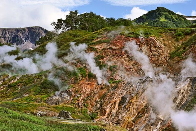 Extremo Oriente ruso: Valle de los Géiseres de Kamchatka