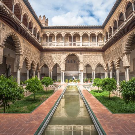 Real Alcázar, Sevilla, Andalucía, España
