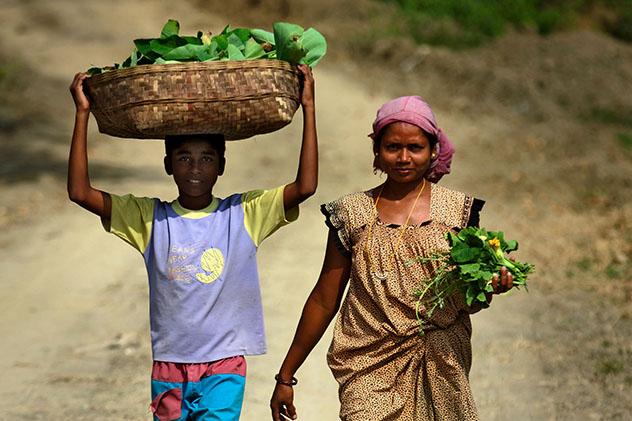 Comunidad indígena de las Islas Andamán, India