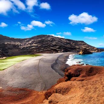 La isla del Golfo, en Lanzarote