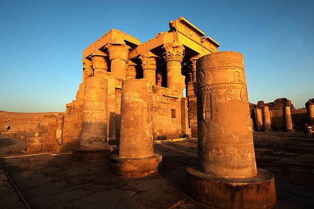 Por el recinto de Kom Ombo campaban a sus anchas los cocodrilos del Nilo, Egipto © Sachin Vijayan Photography / Getty Images