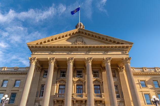 Edificio de la Legislatura de Alberta. Structured Vision/Shutterstock ©