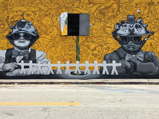 Miami arte urbano: grafiti de Wynwood