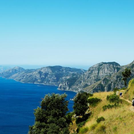 Sendero 'Sentiero degli Dei', Costa Amalfitana, Italia