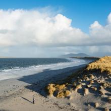Playa Berneray, Escocia