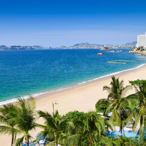 Acapulco, costa del Pacífico, México