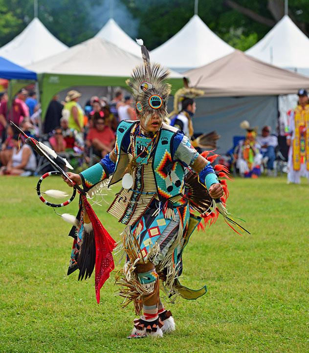 Celebración del solsticio de verano en Ottawa, Canadá