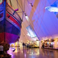 Fram Museum en familia, Oslo, Noruega