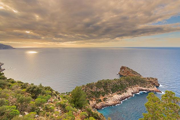 Sa Foradada, Ruta de piedra en seco, Mallorca, Baleares, España