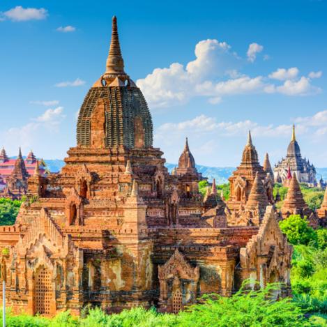 Tamplos de Bagan, Myanmar