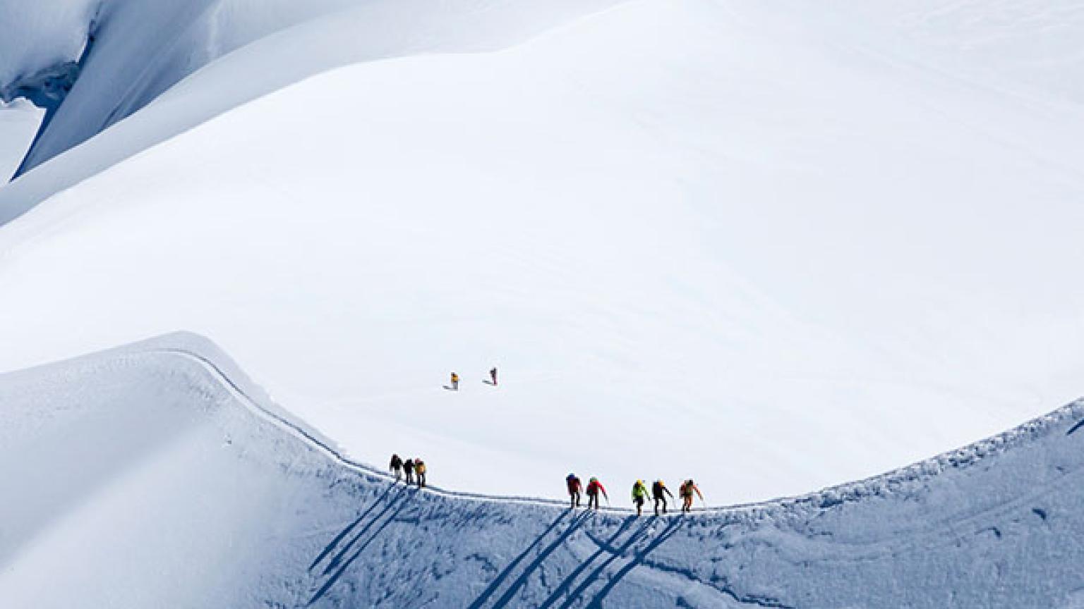  La primera ascensión al Mont Blanc, Francia