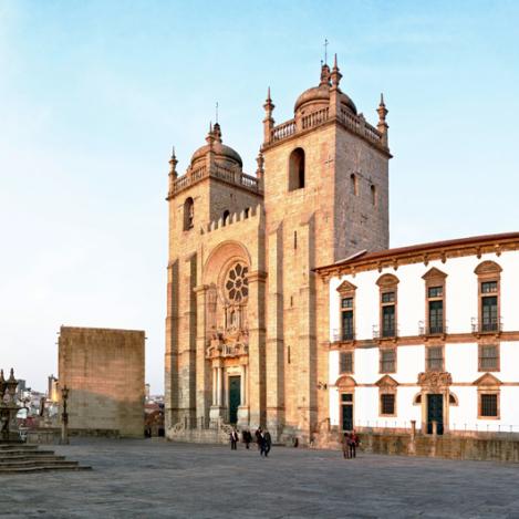 Sé, catedral de Oporto, Portugal