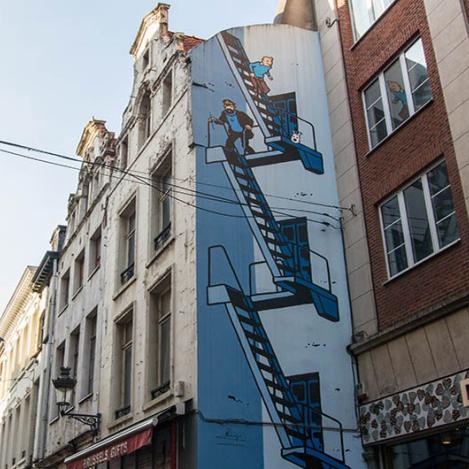 Tintin, Bruselas, Bélgica