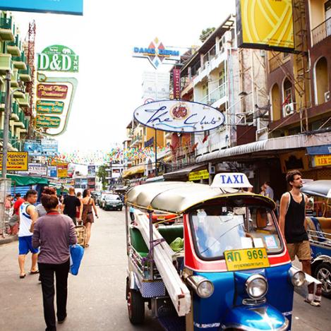 Tuk-tuk, Bangkok, Tailandia