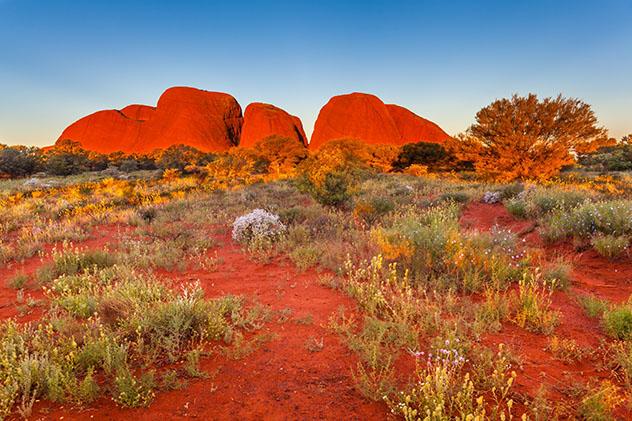Lo mejor del Centro Rojo de Australia: Kata Tjuta, conocida como Las Olgas
