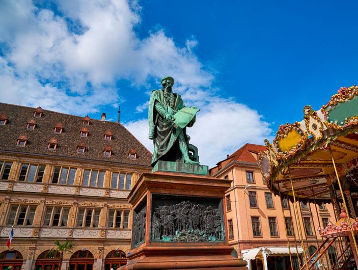 Place Gutenberg, Estrasburgo.