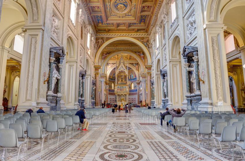 Basilica di San Giovanni en Laterano.