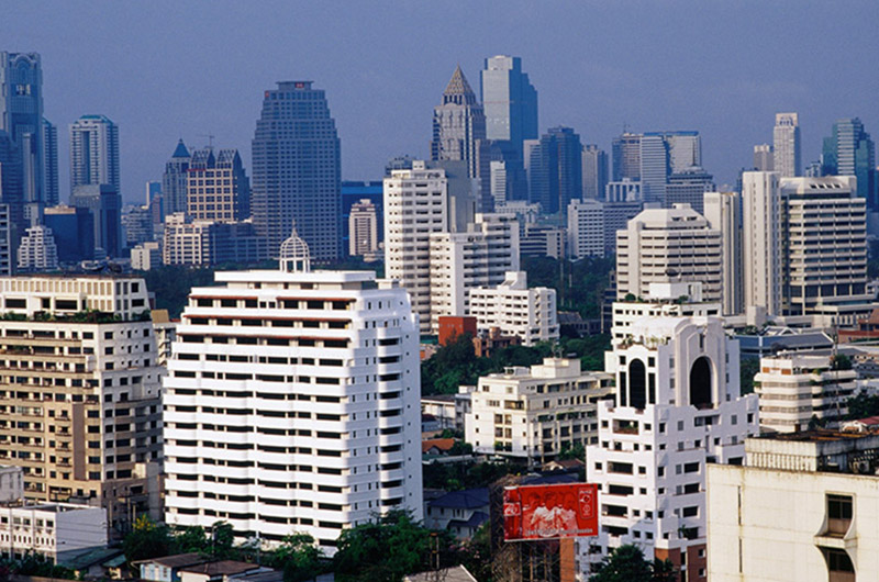 Zona de Sukhumvit, Bangkok, Tailandia