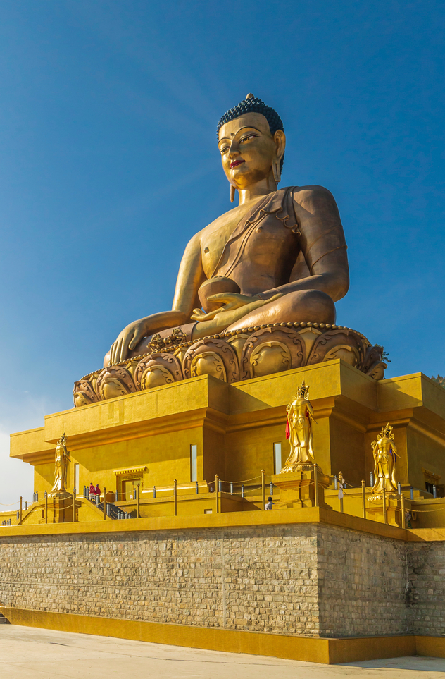 La famosa estatua de Buda de Timbu. ©Chr. Offenberg/Shutterstock