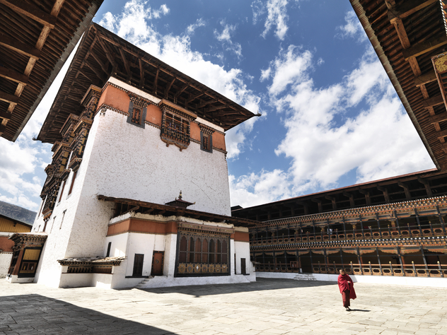 Torre del centro del Paro Dzong. ©Jonathan Gregson/Lonely Planet