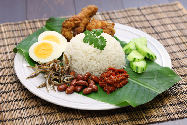 'Nasi lemak', plato tradicional de Malasia. ©bonchan/Getty Images