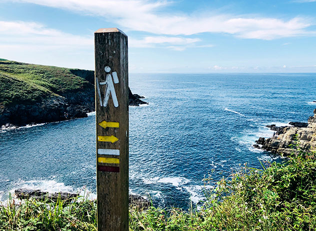 Parque Histórico del Navia, Asturias: etapa del Camino del Norte