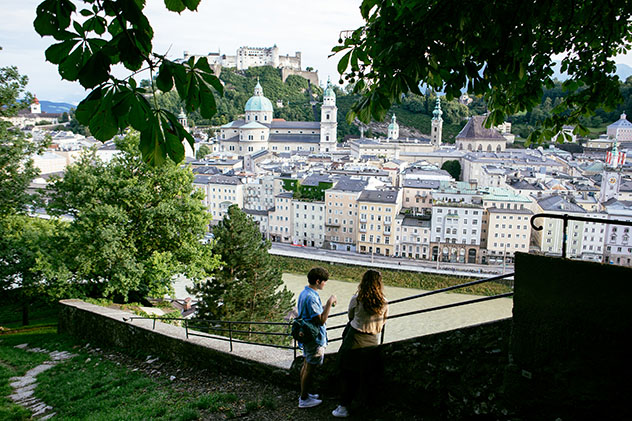 Panorámica de Salzburgo con la Dom y el castillo, Austria © Flaminia Pelazzi