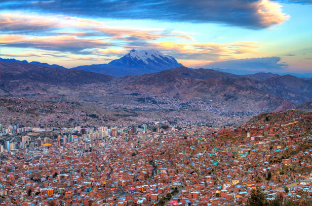 La ciudad de La Paz es una aventura de altura, Bolivia © George Kalaouzis / Getty Images