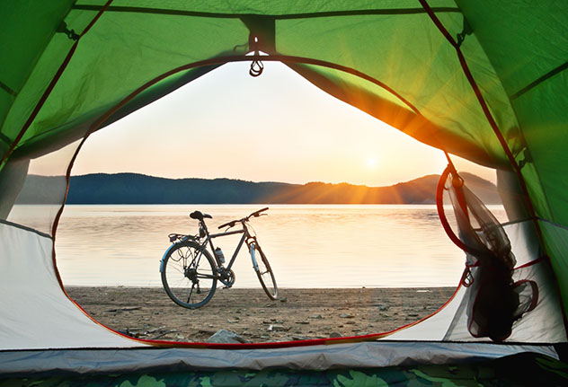 Ir de ‘camping’ es una manera de viajar de forma más sostenible