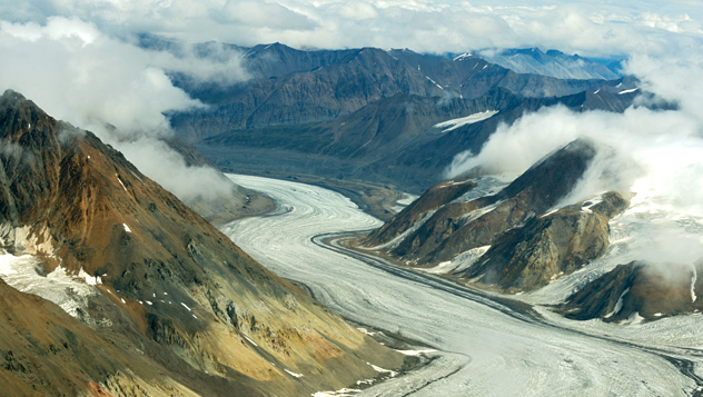  Glaciar Dusty, Kluane National Park, Yukón, Canadá © davidrh / Shutterstock