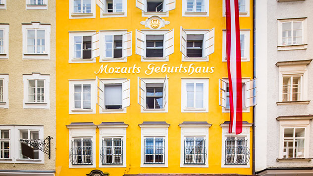 Casa de Mozart, Austria