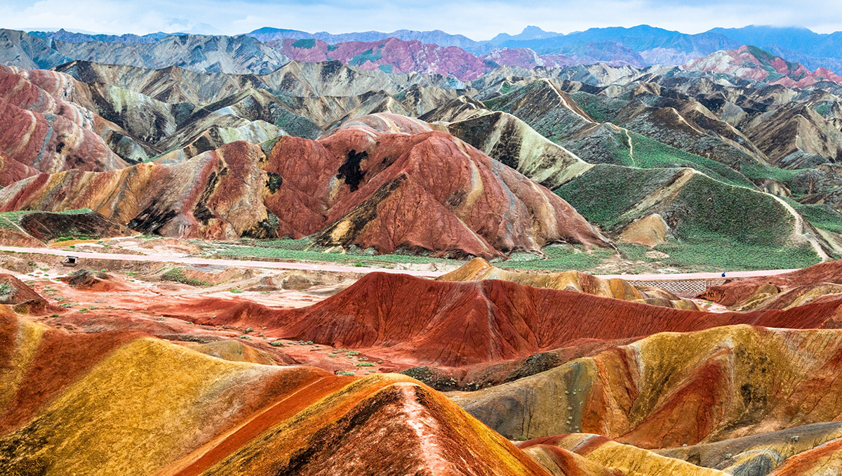 Danxia, China © Sino Images/Getty Images 