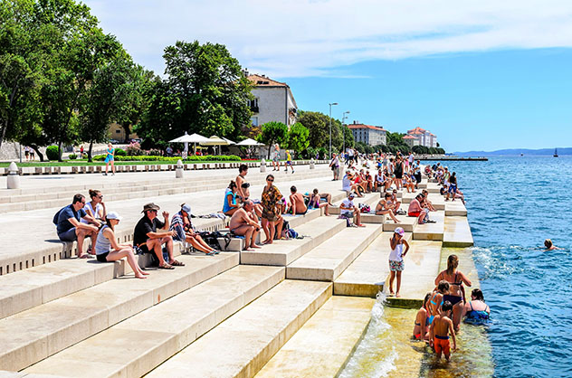 Zadar, Croacia, Órgano del Mar