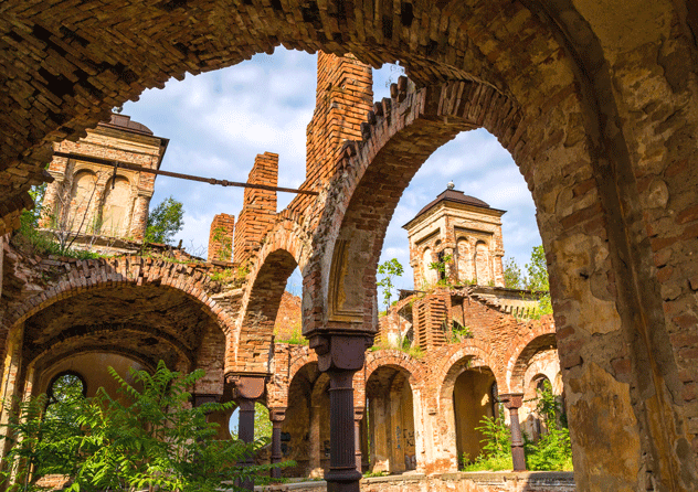 Ruinas de un antiguo templo. © Ongala/Shutterstock