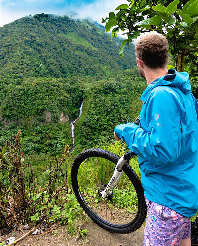 Ecuador: ruta en bicicleta en Baños