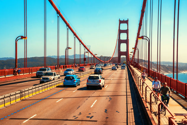 Golden Gate, San Francisco, California, costa del Pacífico, EE UU © Oomka / Shutterstock