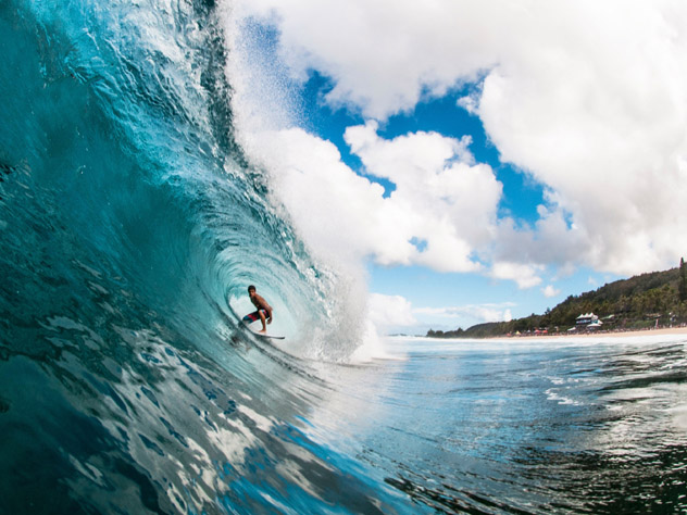 Surf en Oahu, Hawái, EE UU © Daniel Goldin / Getty Images