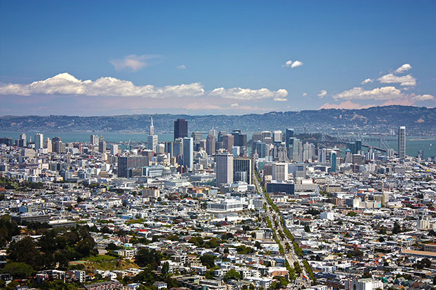 Todos los barrios de San Francisco, distintos y variopintos, merecen ser explorados, costa oeste EE UU © Lyudmila Suvorova / Shutterstock